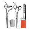 CrEev Hair Cutting Scissors, 6 in, Small Micro-Serrated Professional Shears view 1