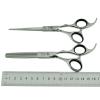 CrEev Hair Cutting Scissors, 6 in, Small Micro-Serrated Professional Shears view 2
