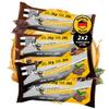 AEROBEE Energy Bar Variety Pack, 4 x 50 g: 2x Honey, Peanut & Cocoa + 2x Honey & Coffee (12 mg Caffeine), No Added Sugar view 1