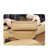 NURCIX Car Seat Organizer, Compatible with Cadillac XTS ATS SRX SLS XLR BLS GT4, Beige, 3-Pack view 2