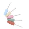 Silicone Nail Drill Bits for Manicure and Pedicure, 5 Colors view 1