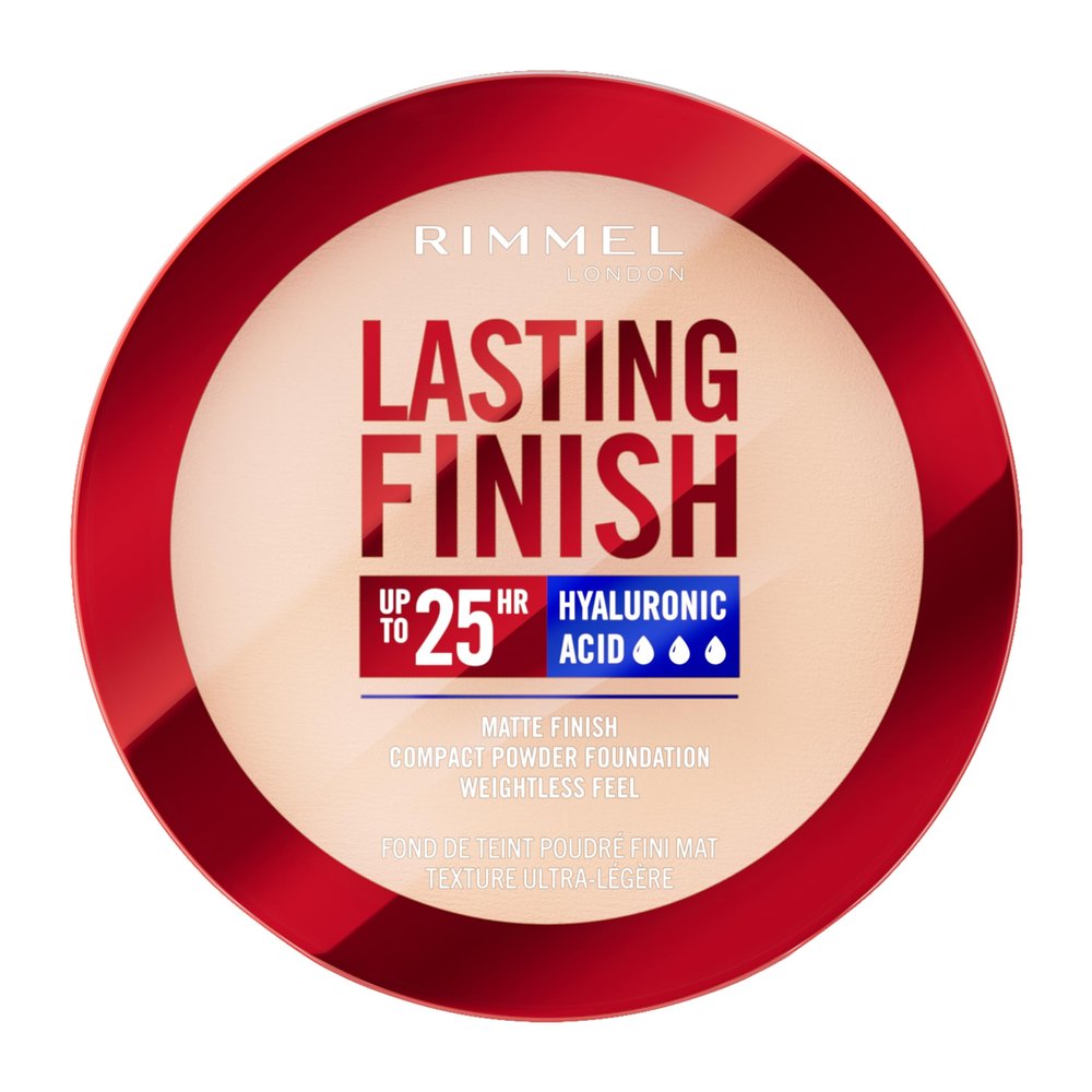 Rimmel London Lasting Finish Compact Foundation Powder 001 Fair Porcelain, 7 g