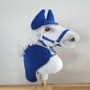 Hobby Horse A3 Set: Blanket + Ear Bonnet - Cornflower view 1