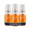SodaStream Orange Syrup, 3 x 440 ml, Makes up to 9 L view 1