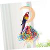 VANZACK 6-Piece Moon Design Bird Swing for Parrots view 2