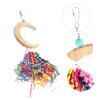 VANZACK 6-Piece Moon Design Bird Swing for Parrots view 4
