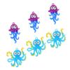 Yardwe 6-Piece Floating Octopus Aquarium Ornament view 1