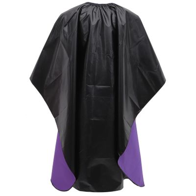Mikinona Black Hairdressing Cape for Adults, 150 x 120 cm, Nylon