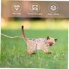 Supvox Adjustable, Breathable Cat Harness with Leash for Small and Medium Cats view 2