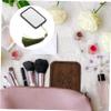 Wooden Makeup Hand Mirror with Tassel view 2