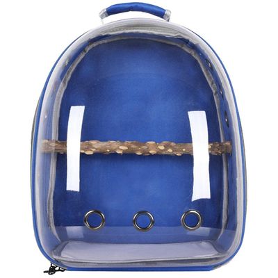 Portable Breathable Bird Carrier Backpack with Perch