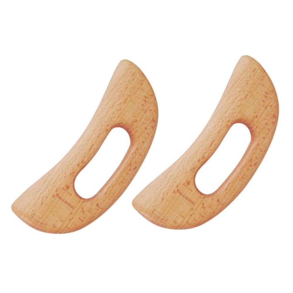 Beaupretty 2-Piece Wooden Scraping Tools