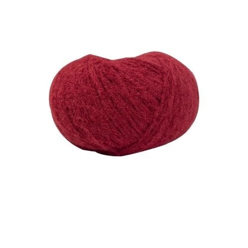 Soft and Smooth Wool Yarn for Hand Knitting and Crochet, Color 33