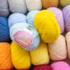 Soft and Smooth Wool Yarn for Hand Knitting and Crochet, Color 33 view 3