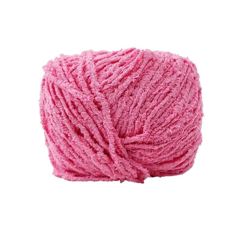 50 g Short-Pile Yarn, 3-Strand Velvet Yarn, 80 m (Color: 12)