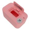 SIXRUN Baby Wipe Warmer, Adjustable Temperature, Portable USB Wipe Holder and Dispenser, Pink view 3