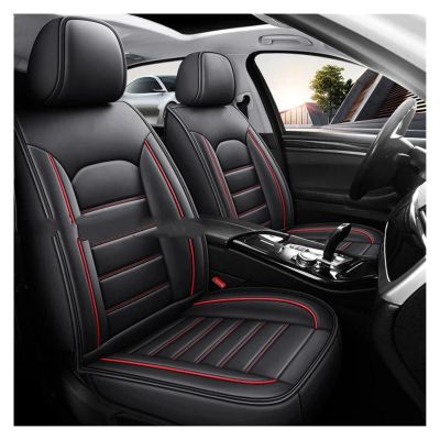 HYQHYX Universal Car Seat Covers for A4 B6 B7 B8 B9 B6L BE2 BH7 BKH, Front Row 2 Seats