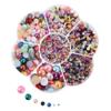 5,600 Half-Round ABS Nail Pearls for DIY Crafts view 1