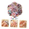 5,600 Half-Round ABS Nail Pearls for DIY Crafts view 2