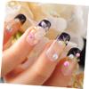 5,600 Half-Round ABS Nail Pearls for DIY Crafts view 3