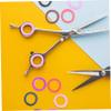 Kisangel 12 Silicone Finger Rings for Scissors view 2
