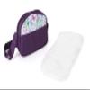 Bayer Chic 2000 Doll Diaper Bag with Accessories | Flowers Purple view 2