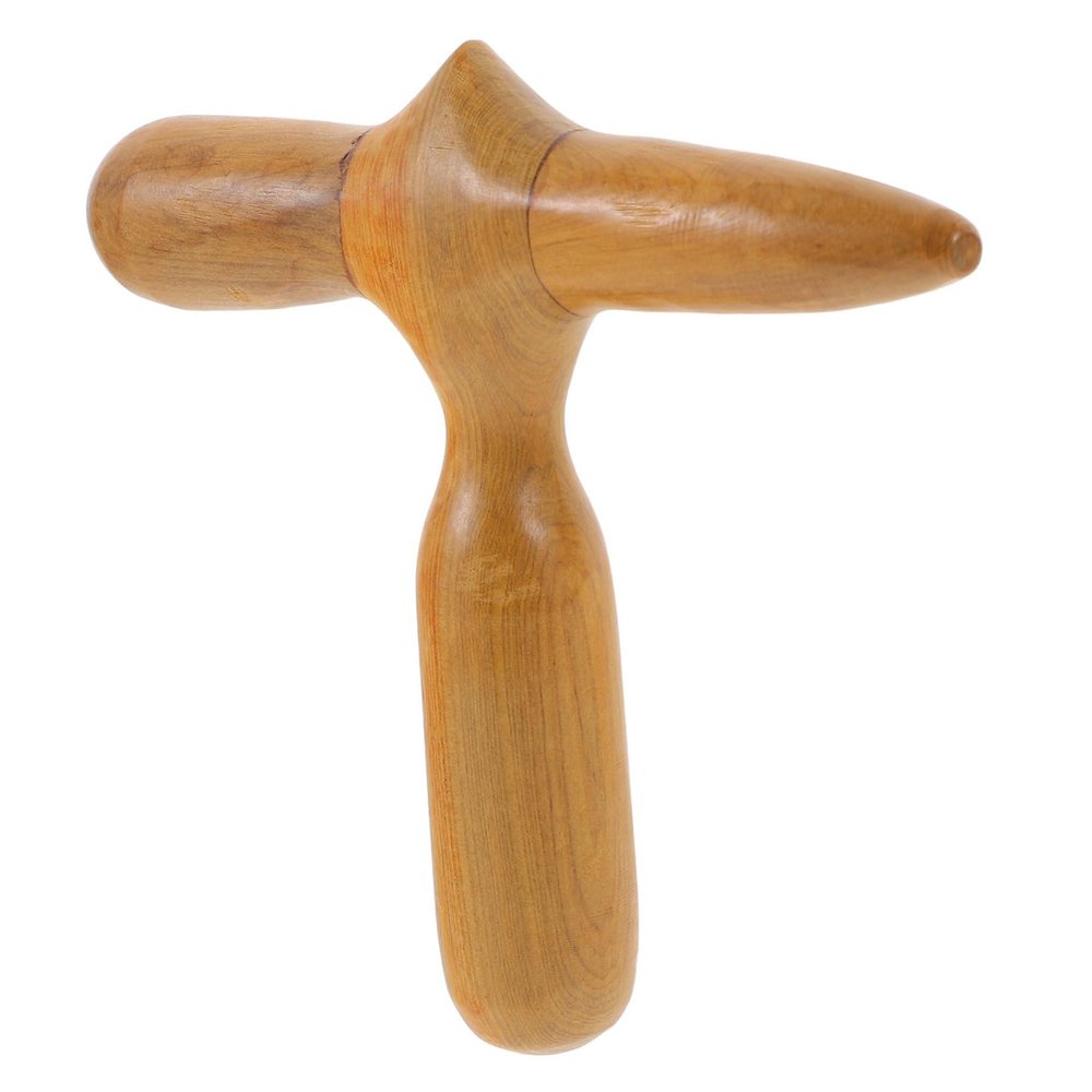 MAGICLULU 3-Pc. Sturdy Wooden Acupuncture Sticks for Thai Massage, Rounded Edges