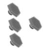 MAGICLULU 4-Piece Deep-Cleansing Facial Brush Set, Silicone view 1