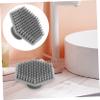 MAGICLULU 4-Piece Deep-Cleansing Facial Brush Set, Silicone view 2