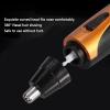 4-in-1 USB Rechargeable Nose and Ear Hair Trimmer Set view 2