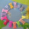 Cuhair Hair Clips for Dogs and Cats, Cute, 2.5 cm, Small Bone Closure, Multicolor, 10 Pieces view 1