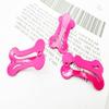 Cuhair Hair Clips for Dogs and Cats, Cute, 2.5 cm, Small Bone Closure, Multicolor, 10 Pieces view 3