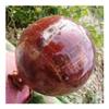 JRXFXEKW Natural Wood Sphere with Quartz Crystal view 4