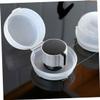 JECOMPRIS Gas Stove Knob Covers, 6-Pack, White Plastic Safety Covers with Childproofing view 2