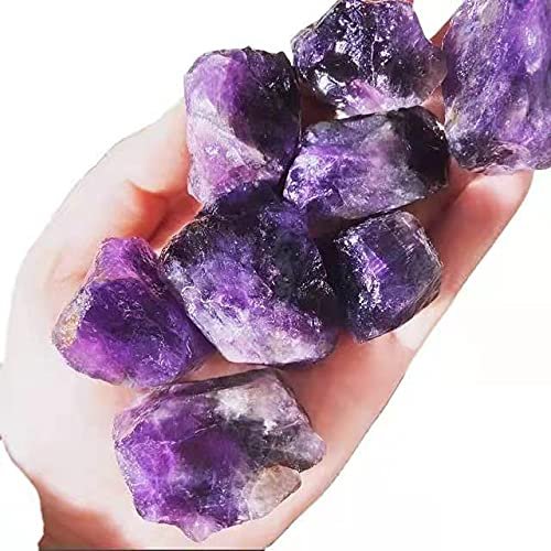 JRXFXEKW 500 g Brazilian Raw Amethyst Chunks
