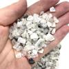 JRXFXEKW Home Decor, 200 g 8–15 mm Natural White Moon Quartz Crystal Gravel with Blue Flash view 1