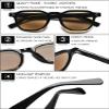 VEVESMUNDO Square Tinted Sunglasses Reading Glasses for Women and Men, +1.0 to +4.0, Brown Frame and Lenses, +3.0 view 4