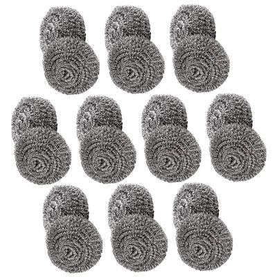 minkissy 20-Piece Stainless Steel Wire Cleaning Brushes for Dishwashers and Pots