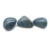JRXFXEKW 200 g 25–30 mm Blue Apatite Tumbled Stones, Natural Polished Stone, Gemstone Gravel for view 4