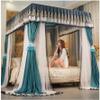 GLMGBP European Canopy Bed Mosquito Net with Stand, Double Seasonal Canopy view 1