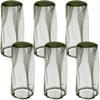 Mosquito Head Net Face Cover, Black, 6-Pack view 1