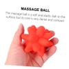 FRCOLOR 3-Piece Elastic Silicone Fitness Balls for Kids Training view 4