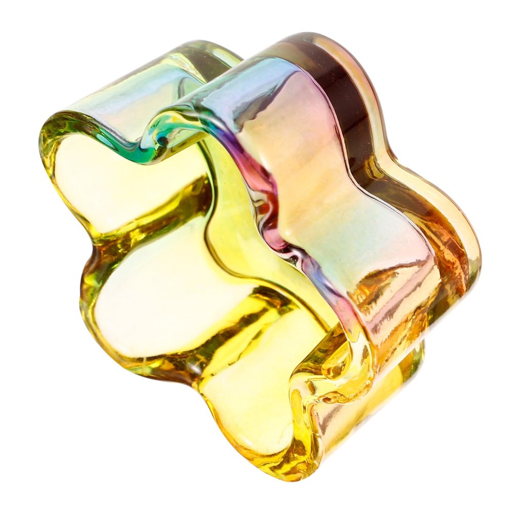Mikinona Glass Nail Art Dish for Manicure