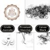 BE Lash Artisan 8D | 0.07 Loose Silk-Fiber Lash Fans, Handmade Quality, Up to 510 Ready-Made Fans, Volume Technique Made Easy (D-9 mm) view 3