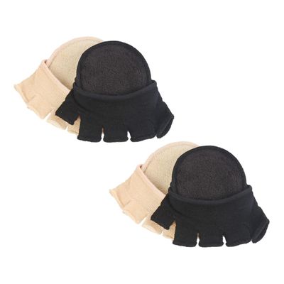 FRCOLOR 2 Pairs Women's Open Toe Socks