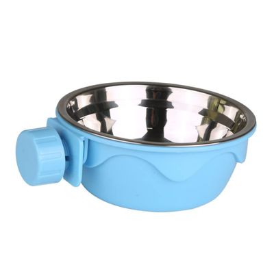 INOOMP Stainless Steel Hanging Pet Bowl for Food and Water