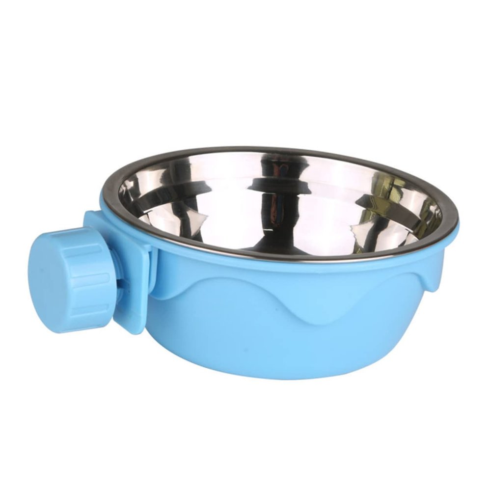 INOOMP Stainless Steel Hanging Pet Bowl for Food and Water