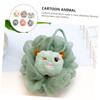 Healvian 12-Piece Cartoon Animal Bath Poufs for Boys and Girls view 2