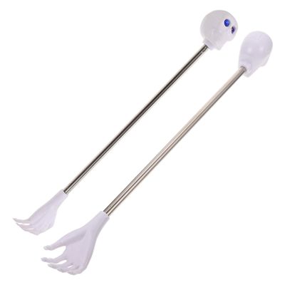 FOMIYES 4-Piece Halloween Ergonomic Plastic Back Scratcher Set