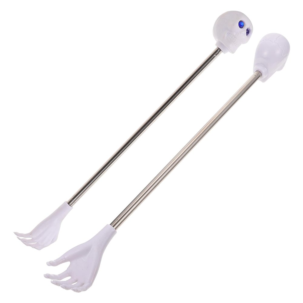 FOMIYES 4-Piece Halloween Ergonomic Plastic Back Scratcher Set